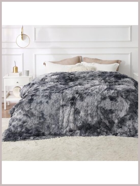 Other - Faux Fur Sherpa Fleece King Size Warm Blanket for Bed